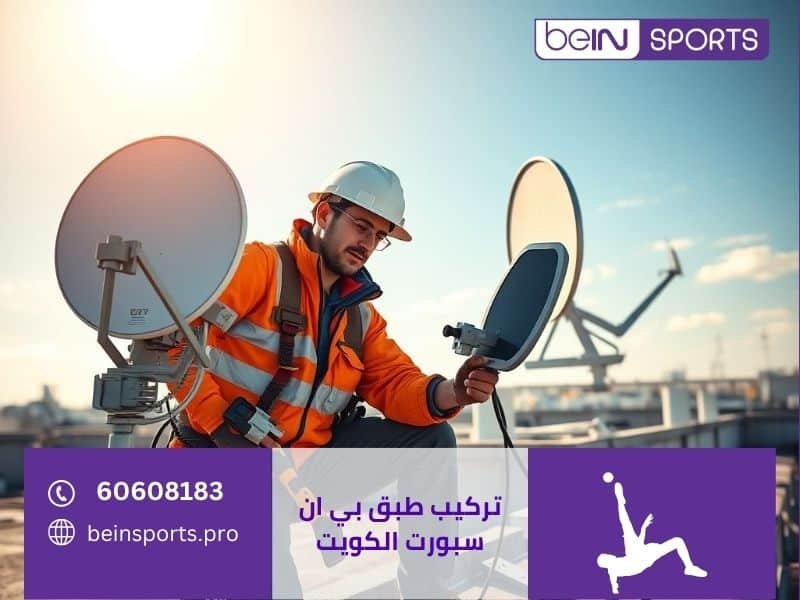 تركيب طبق بي ان سبورت الكويت